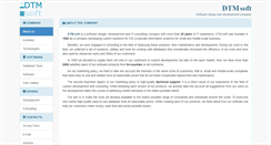 Desktop Screenshot of dtmsoft.com