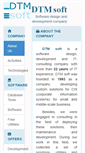 Mobile Screenshot of dtmsoft.com